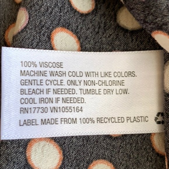 a new day Black Polkadot Popover Blouse 🌻 - Picture 5 of 6